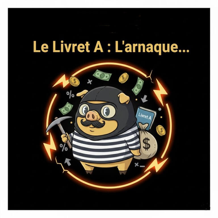 ☢️ Le Livret A : Comment il t&rsquo;a volé 10 000 € en 10 ans ☢️