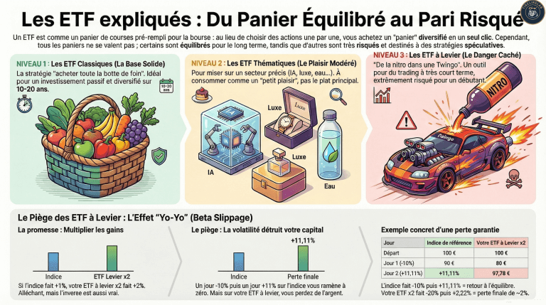 Les etf expliqués simplement, éducation financière