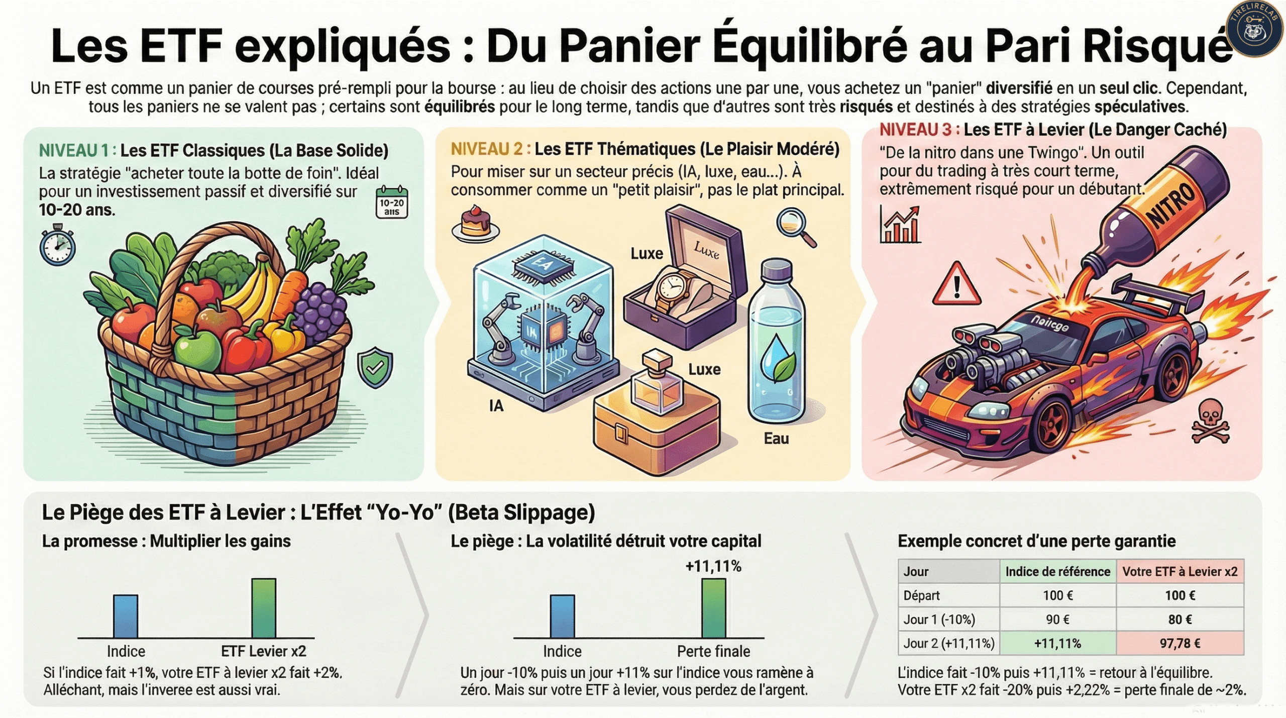 Les etf expliqués simplement, éducation financière