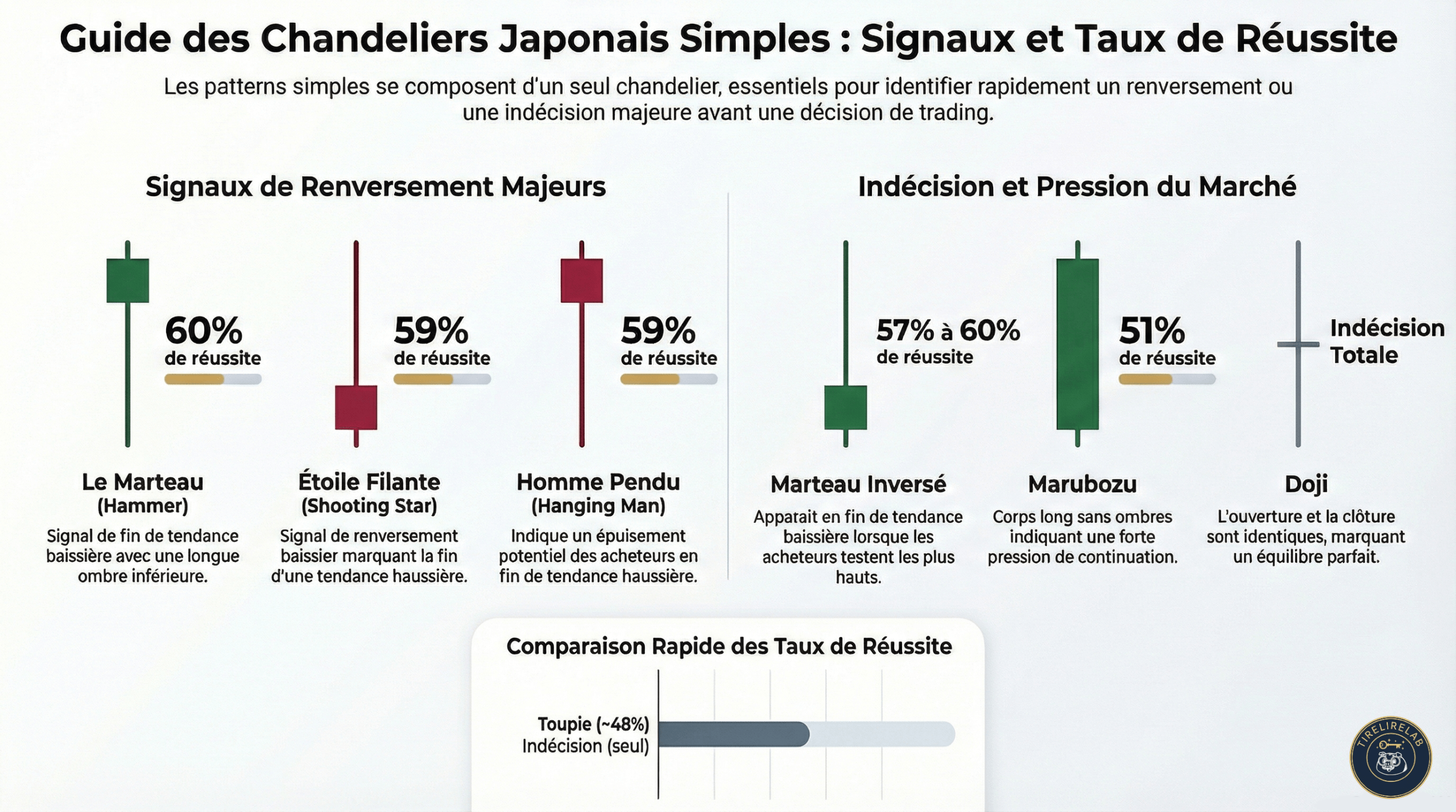 Chandelier japonais trading marteau