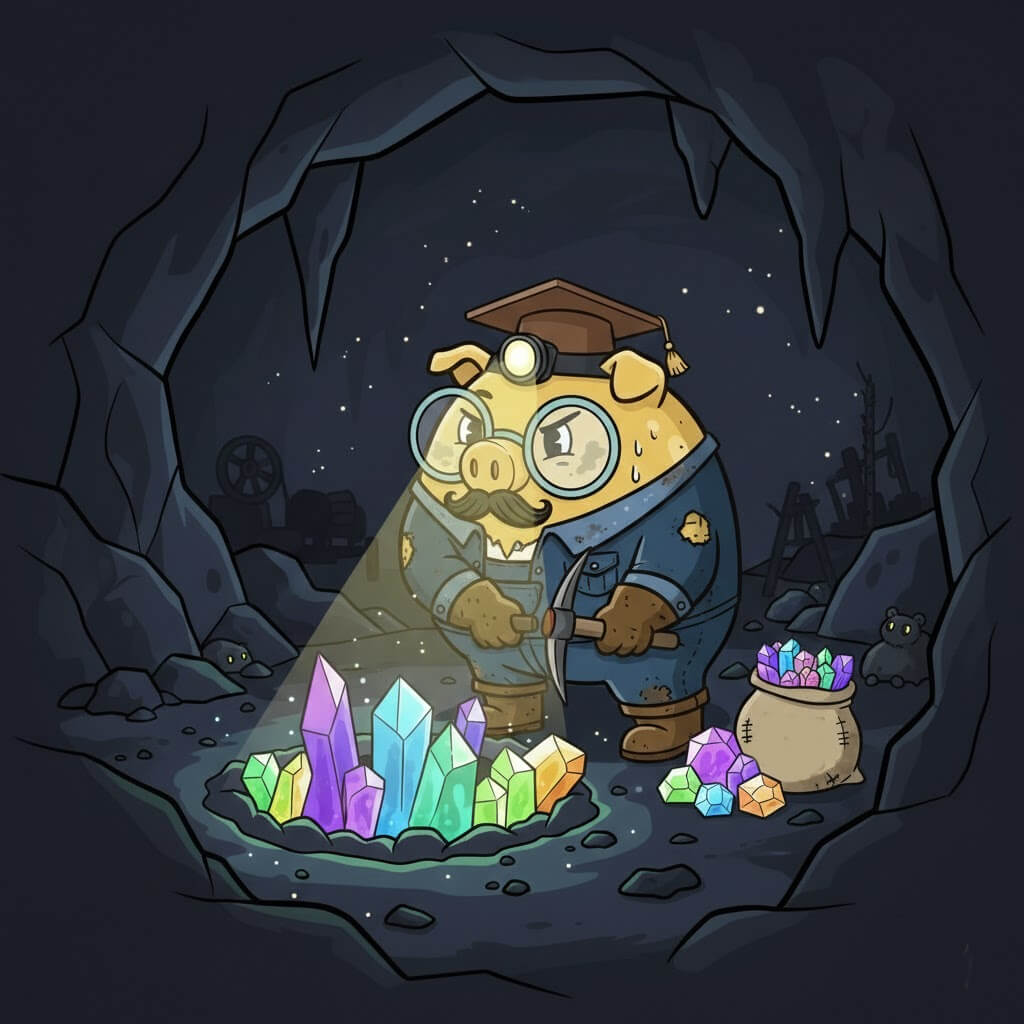 Professeur Tirelire mine de terres rares
