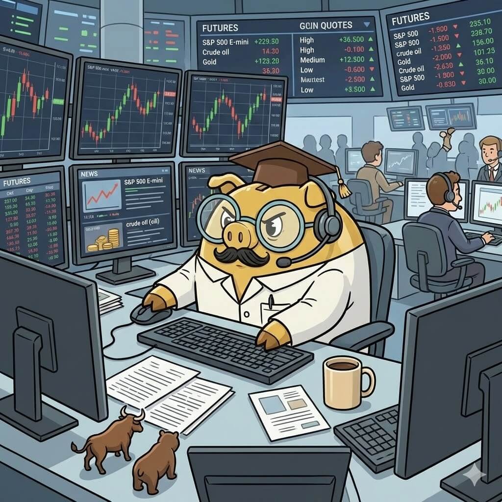 Trade contrat à terme futures fce mnq mes